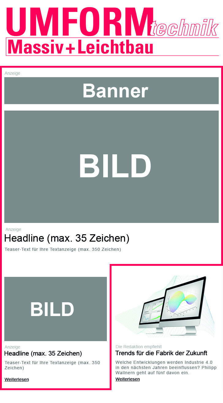 Teaser im Sondernewsletter 